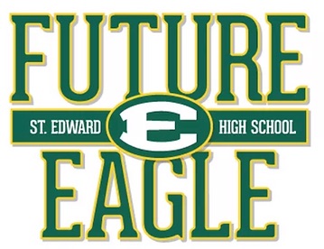 st edward high school future eagles logo