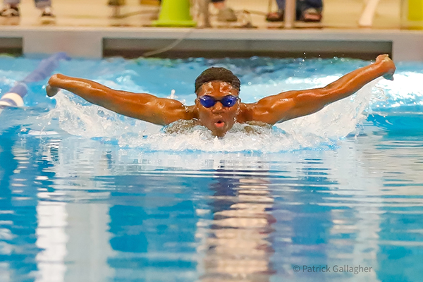 st. edward high school swimmer