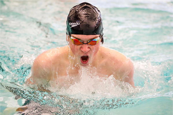 st. edward high school swimmer