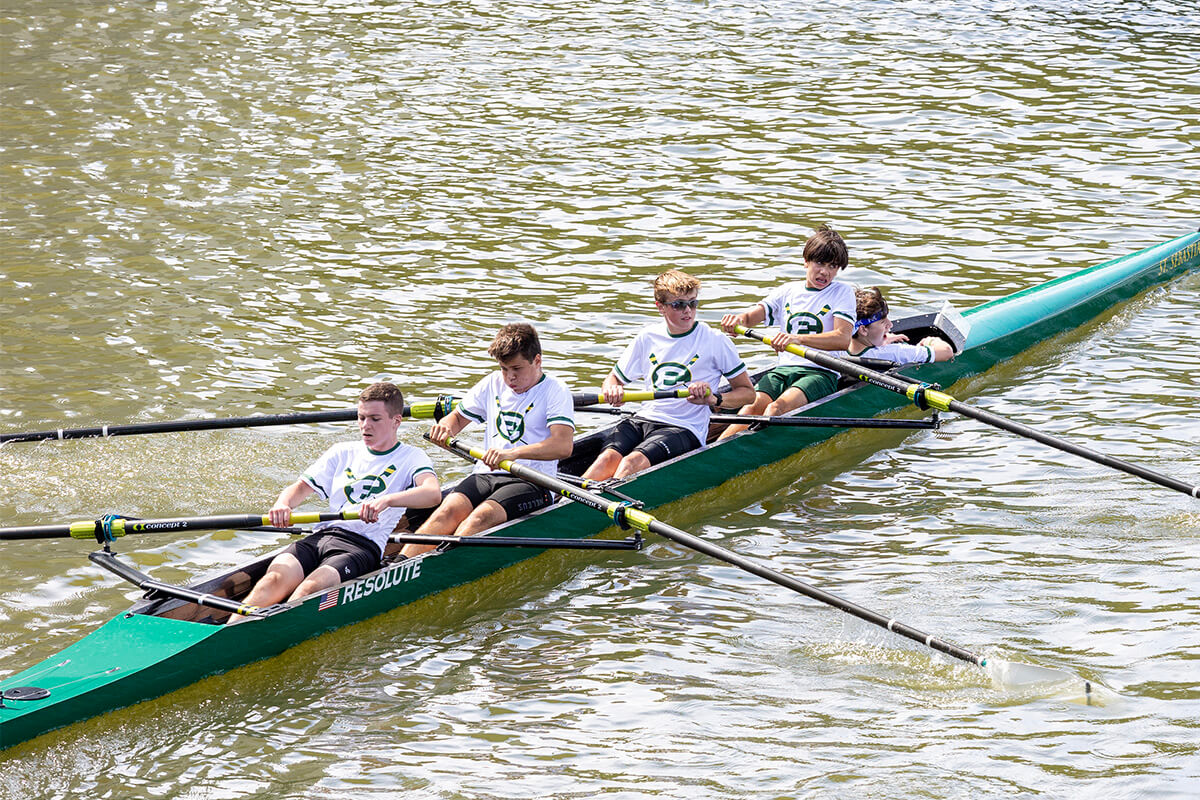 st. edward high school rowers