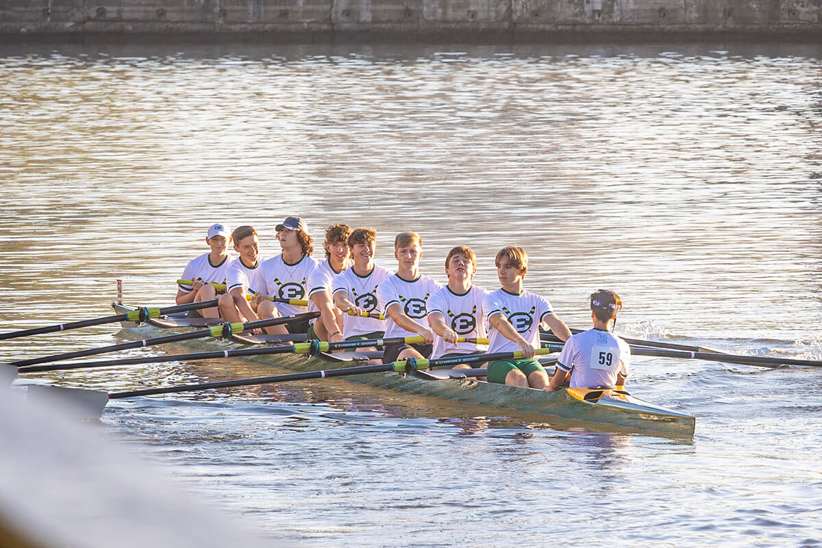 st. edward high school rowers